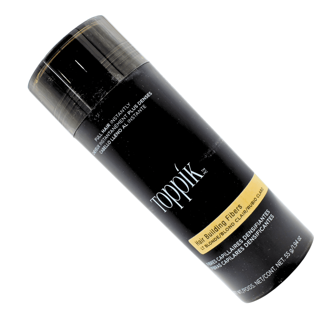 Toppik Light Blonde 55 g / 1.94 oz Hair Building Fibers, Fill In Fine or Thinning Hair