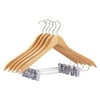 Natural Suit Hangers - Set of 30