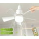 thumbnail image 5 of Socket Fan Light with Remote, Ceiling Fan with 3Speeds, Dimmable LED, E27 Base, Cordless Light Socket Fan Easy to Use, 5 of 5