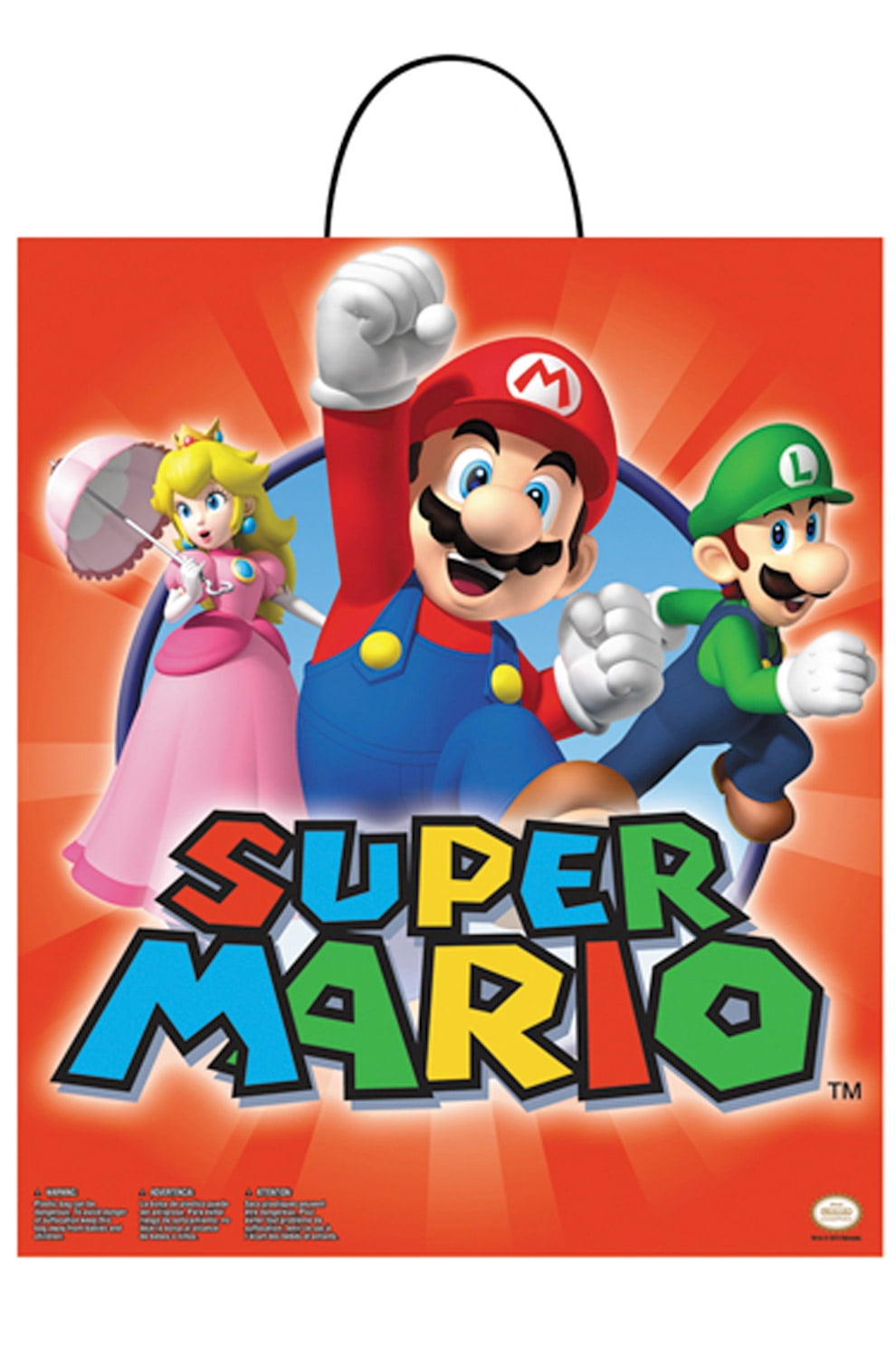 Super Mario Brothers Deluxe Treat Bag