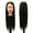 D&62, variant on Hair Styling Practice Mannequin Head with High-Temperature Silk Hair, 60cm Length for Cutting and Braiding Training, Silicon Base for Salon Students