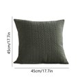 thumbnail image 2 of Hwkond Couch Pillows Modern Solid Colour Pillow Sofa Cushion Cushion Bedroom Decorative Cushion,Green, 2 of 5