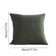thumbnail image 3 of Solid Color Decorative Throw Pillow Cover | Modern Sofa Cushion | Breathable Polyester | Soft & Elastic | 17.7x17.7 Inch | Red White Green | 1-Pack | Machine Washable | Tight Stitches | Wicking, 3 of 6