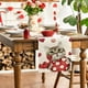 thumbnail image 5 of Decoraciones para San Valentín, banderines de mesa coloridos para restaurante, sala de estar, decoración de ambientes de aniversario de boda, 4 tamaños disponibles, banderines de lino para mesa., 5 of 6
