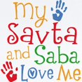 thumbnail image 2 of CafePress - Savta And Saba Love Me Body Suit - Long Sleeve Cotton Baby Bodysuit, 2 of 4