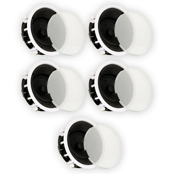 Theater Solutions TSS6A Home Theater Deluxe In Ceiling 6.5" Angled 5 Speaker Set 5TSS6A