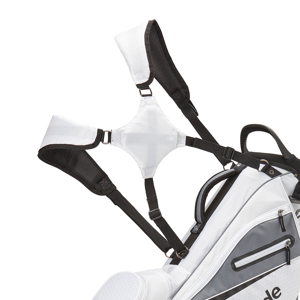 TaylorMade Select ST Stand Golf Bag White/Slate/Black
