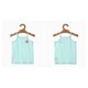 thumbnail image 2 of Gibobby Camisa&nbsp;Vaquera Camiseta sin mangas de mezcla de algodón sólido para niña de verano, camisetas sin mangas con espalda para niños pequeños a niños grandes （Glauco， 6-7 Años), 2 of 5