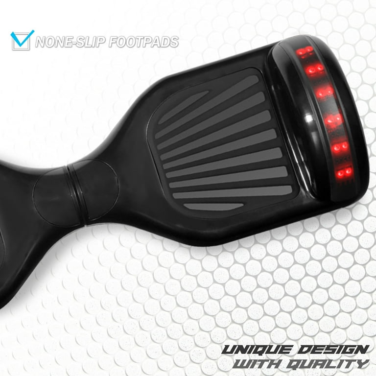 Free Shipping CHO Electric 6.5 inch Hoverboard Smart Self Balancing Scooter Hoover Board with Built in Speaker LED Light UL2272 Certified Walmart