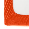 thumbnail image 4 of Juego de sábanas Elegant Comfort Velvet Frannel Queen Orange, 4 piezas, 4 of 9
