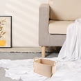 thumbnail image 5 of REGALWOVEN 3 Pack Storage Cube, Storage Bin with Handles for Shelves Closet, Collapsible Storage Basket for Organizing Clothes Books Beige 7.1*5.1*4.3in, 5 of 6