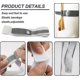 thumbnail image 1 of Catheter Leg Bag Holder Catheter Leg Strap, Catheter Leg Fixation Straps, Leg Bag Straps Drainage Bag Strap, Anti Slip Catheter Holder (5pcs, Gray), 1 of 3