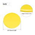thumbnail image 2 of Unique Bargains Exercise Core Sliders, Dual-Sided Glider Discs & 5 Resistance Bands & Cloth Bag, Yellow, 2 of 7
