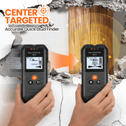 ENGiNDOT Stud Finder Wall Scanner - 5 in 1 Deep Electrical Stud Detector with HD LCD Display, Precision Stud Sensor Beam Finders for the Center and Edge of Wood AC Wire Metal Studs Joist Pipe