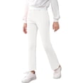 thumbnail image 2 of CPNG Girls Summer Thin Leggings Pants Solid Color Full Length Basic Leggings Stretchy Legging Footless Tight Pants(White,10-11 Years), 2 of 6