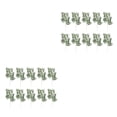 thumbnail image 1 of Cateissary 10 piezas de tallos de hojas de sauce falsos, hojas de plantas artificiales, de autoensamblaje para interiores y exteriores, arreglo tipo 2/gris oscuro 2Conjunto, 1 of 6