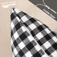 thumbnail image 2 of Fundas de almohada CARRIE HOME, color negro y blanco, diseño de búfalo, 45 x 45 cm, 2 unidades, 2 of 7