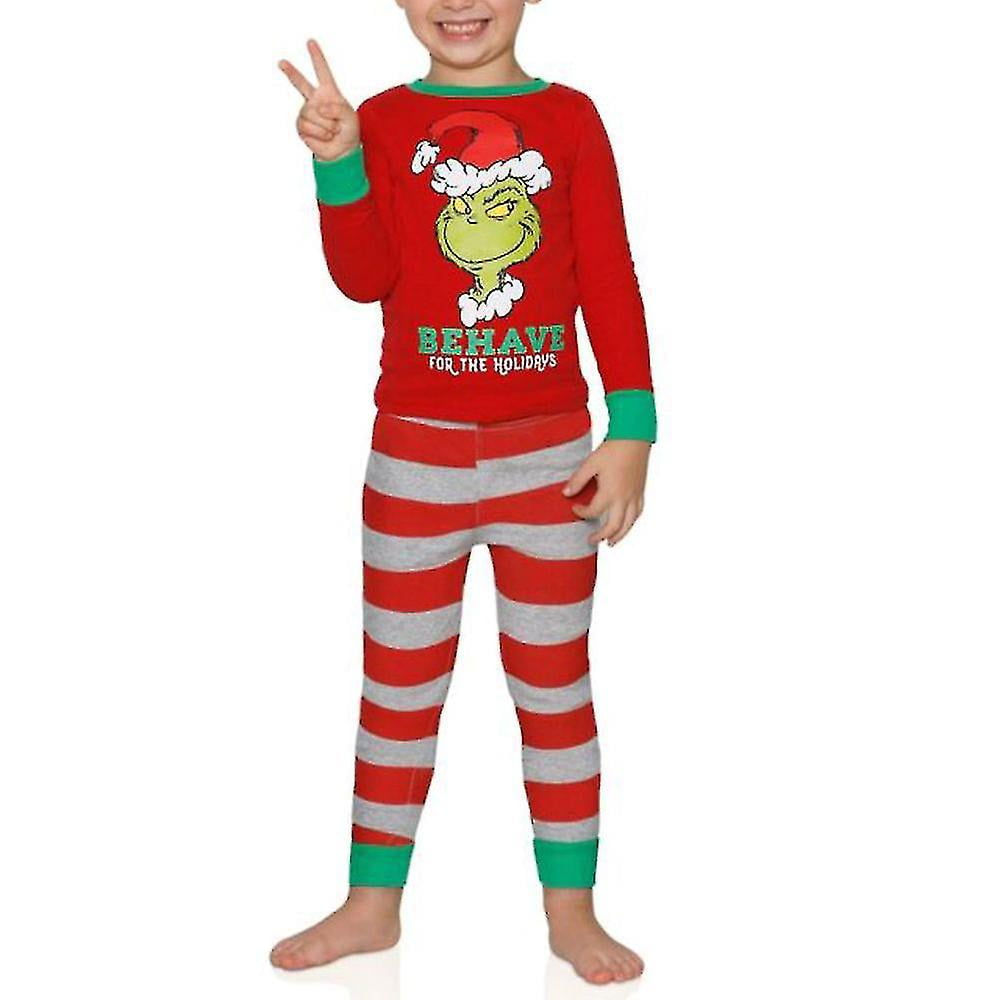 Jhcug Christmas The Grinch Family Matching Adult Kids Pajamas Set Sleepwear Other