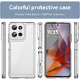 thumbnail image 2 of Case for Moto G75 5G,Moto G75 5G Case,Transparent TPU+PC Acrylic Protective Military Grade  Heavy Duty Protection Phone Case for Motorola Moto G75 5G (Clear), 2 of 16