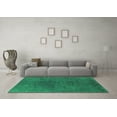 thumbnail image 3 of Ahgly Company Indoor Rectangle Oriental Green Industrial Area Rugs, 2' x 3', 3 of 4