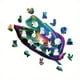 thumbnail image 2 of Colorful Frog Jigsaw, Puzzle Animal Jigsaw For Adult, Decompressing Round Super Difficult Educational Toy, Birthday/Festival For Adult, Gifts For Men And Women, 2 of 4