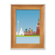 thumbnail image 1 of Moscú Rusia símbolo nacional patrón Escritorio Marco de fotos de madera Pantalla Imagen Arte Pintura Múltiples conjuntos, 1 of 4