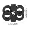 thumbnail image 2 of 20 Pcs Practical Shoes Lace Buckles Shoelace Fixation Buckle Plastic, 2 of 9