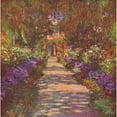 thumbnail image 3 of Monet, Claude 20x20 Black Modern Framed Museum Art Print Titled - Garden way, 3 of 5