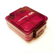 Angle View: Power A Universal Clear 16 Game Storage Case for Nintendo DS, Pink (Refurbished)