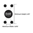 thumbnail image 4 of Kit Perno U "X Grip" Chico RAM Mounts RAM-B-149Z-UN7U  "X Grip", 4 of 6