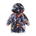 thumbnail image 2 of Esaierr 2-10Y Kids Toddler Winter Down Puffer Coats for Boys Girls Heavyweight Mediun Length Warm Jackets Baby Down Cotton Outwear Snowsuit Coats, 2 of 7