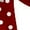 Wine-A, variant on FRSASU Womens Crewneck Sweatshirt Non Positioning Polka Dot Printing Casual Loose Fitting Tops Long Sleeve T Shirt White XL(XL)