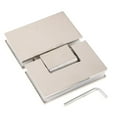thumbnail image 1 of veasfak Adjustable Glass Shower Hinge Shower Doors Hinge 2 2, 1 of 9
