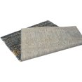 thumbnail image 3 of Allstar Rugs 7' 9" x 10' 0" Ivory Modern Abstract Themed Polyester Area Rug with a Slate Blue Weathered Texture Design and Bronze Accents. Machine-Made in Turkey., 3 of 8