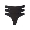 thumbnail image 2 of OnGossamer Womens Cabana Cotton Low Rise Hip G Thong 3-Pack Style-1412P3, 2 of 3