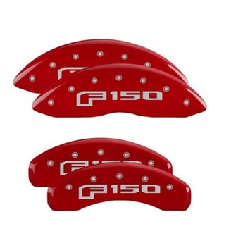 MGP Brake Caliper Covers For Jeep Grand Cherokee L (2021-2024) - Red, Aluminum, Set Of 4