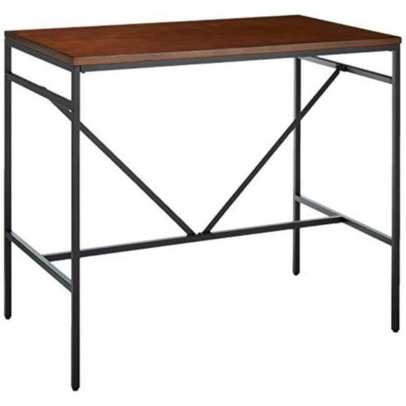 Aileen Rich Chestnut Pub & Bar Table - Block - 36 x 42 x 26 in.