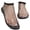 Black, variant on Women's Mesh Ballet Flats - Ultra Comfortable Fishnet Sandals, Rhinestone Low Heel Slip On Breathable Dress Shoes