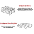 thumbnail image 2 of Air Fryer Rack Xl Air Fryer Accesorios, Rack de doble capa Afortunado Sencillez, 2 of 5