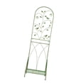 thumbnail image 1 of Enrejado de jardín decorativo con soporte para plantas y flores para césped, interior y exterior. Verde, 1 of 8