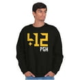 thumbnail image 5 of 412 Pittsburgh Pennsylvania Area Code Sweatshirt for Men or Women Brisco Brands S, 5 of 6