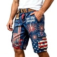thumbnail image 3 of WERYOUNG Patriotic Graphic Cargo Shorts For Man Fourth Of July Celebration Workwear Casual Shorts Outdoor Sport Soft Bottom, 3 of 3