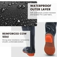 thumbnail image 4 of PVC Fishing Chest Waders for Men with Boots, Waterproof Bootfoot Waders, Waders with Boot Hanger for Men Women, 4 of 7