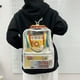 thumbnail image 2 of Mochila transparente Mochila transparente de PVC resistente Rainbow - Grande CLARA AND DURADERA  JM, 2 of 5