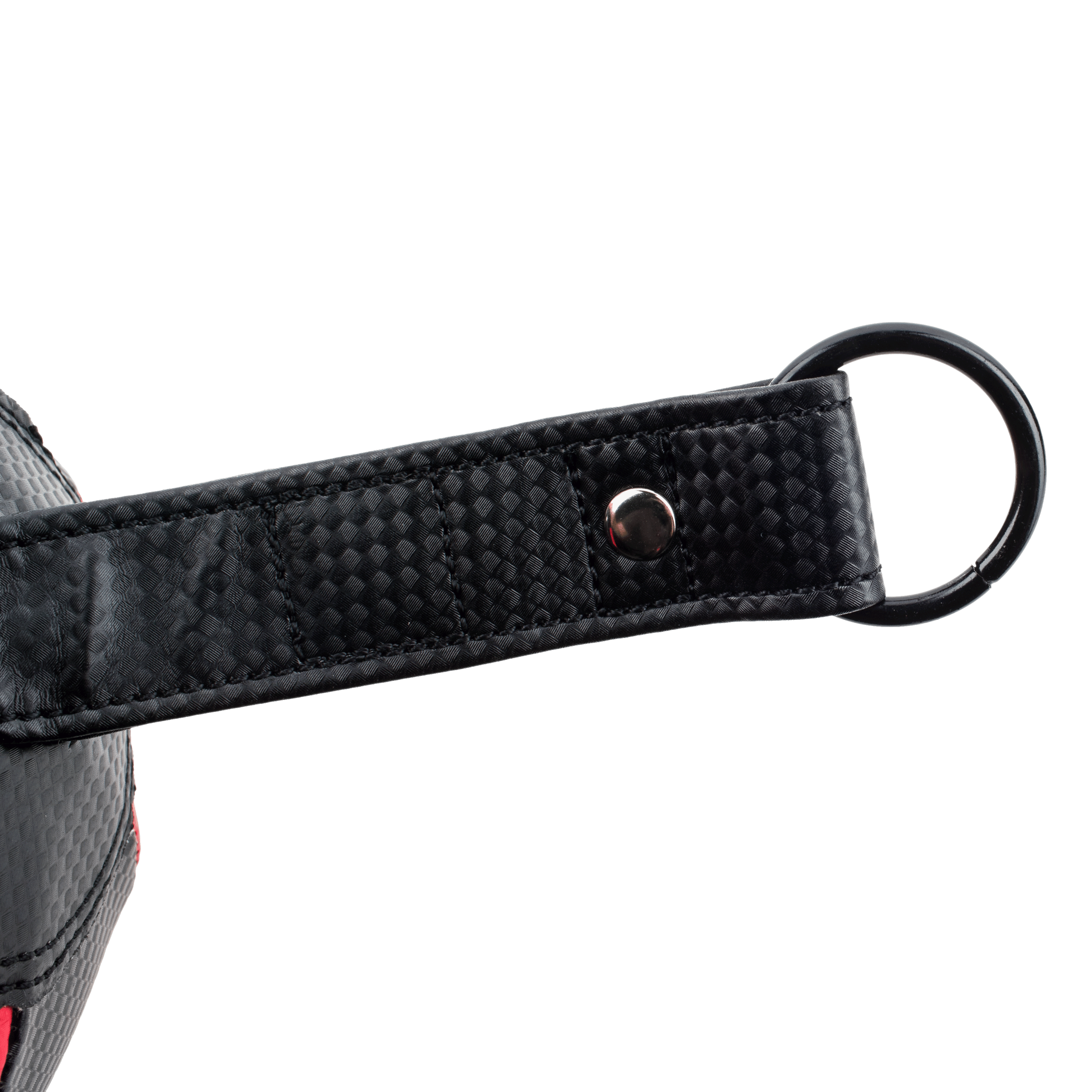 UFC Double End Bag - Black and Red - Punching Bag for Boxing and MMA Training - Enhance Speed, Accuracy, Precision
