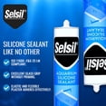 thumbnail image 3 of Sellador de silicona para acuarios SELSIL, transparente, 300 ml, 3 of 6