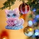 thumbnail image 4 of Ireezec Acrylic Christmas Ornament Hanging Decorations for Tree Home Party Festival Gifts, Holiday Decorative Pendant with Angelic Design for Firep Wall Car Mirror Decor, 4 of 6