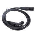 thumbnail image 1 of Cable de micrófono XLR ANGGREK 2 Piezas Hembra a Macho 90 Grados, 1 of 7