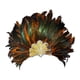 thumbnail image 1 of Tocado de plumas, diadema, disfraz, decoración, tocado de carnaval para Naranja, 1 of 9