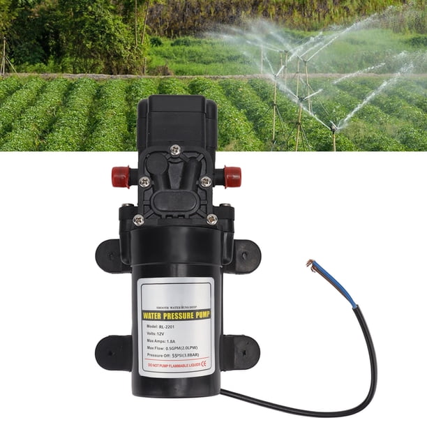 Bomba De Diafragma De Presión De Agua Bomba De Diafragma Autocebante Bomba De Agua De Alta Presión Para Exteriores